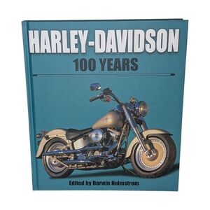 Vintage Harley Davidson 100 Years Book Vintage Coffee Table Book Harley Davidson